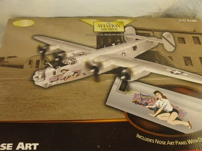 CORGI US34011 1/72 B-24J LIBERATOR "MICHIGAN" NARIZ ARTE SET USAAF CLARK FIELD SIN USAR, EN CAJA Foto 1 de 4