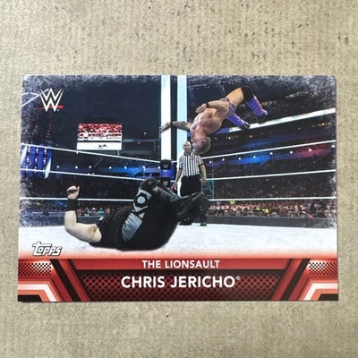 2017 Topps WWE Then Now Forever Finishers and Signature Moves #F19 Chris Jericho - Image 1 of 2