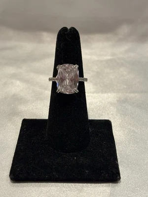 RL 925 TH 纯银 CZ Solitare 戒指 — 第 1/4 张图片