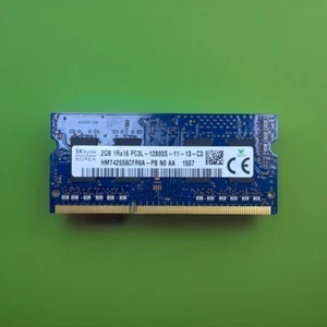 Hynix 2GB 1Rx16 PC3L-12800S-11-13-C3 Laptop RAM - Picture 1 of 1