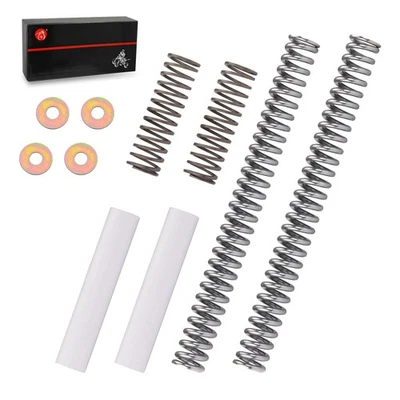 Reducción progresiva de horquilla delantera 41 mm para Dyna Wide Glide FXDWG 1993-2005 Foto 1 de 4