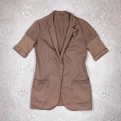 Chaqueta Blazer Brunello Cucinelli Mujer Lux Edición Limitada Manga Corta Talla 46 Foto 1 de 4