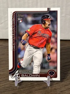 2025 Topps Update DRAKE BALDWIN Atlanta Braves RC Rookie Card #US87 - Bild 1 von 2