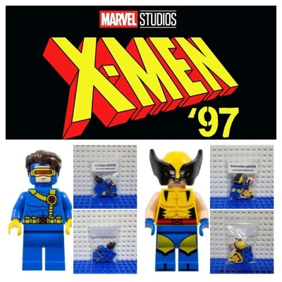 LEGO X-Men '97 Wolverine & Cyclops from X-Men X-Jet Set (76281) NEW - BOX TO BAG - Image 1 of 4