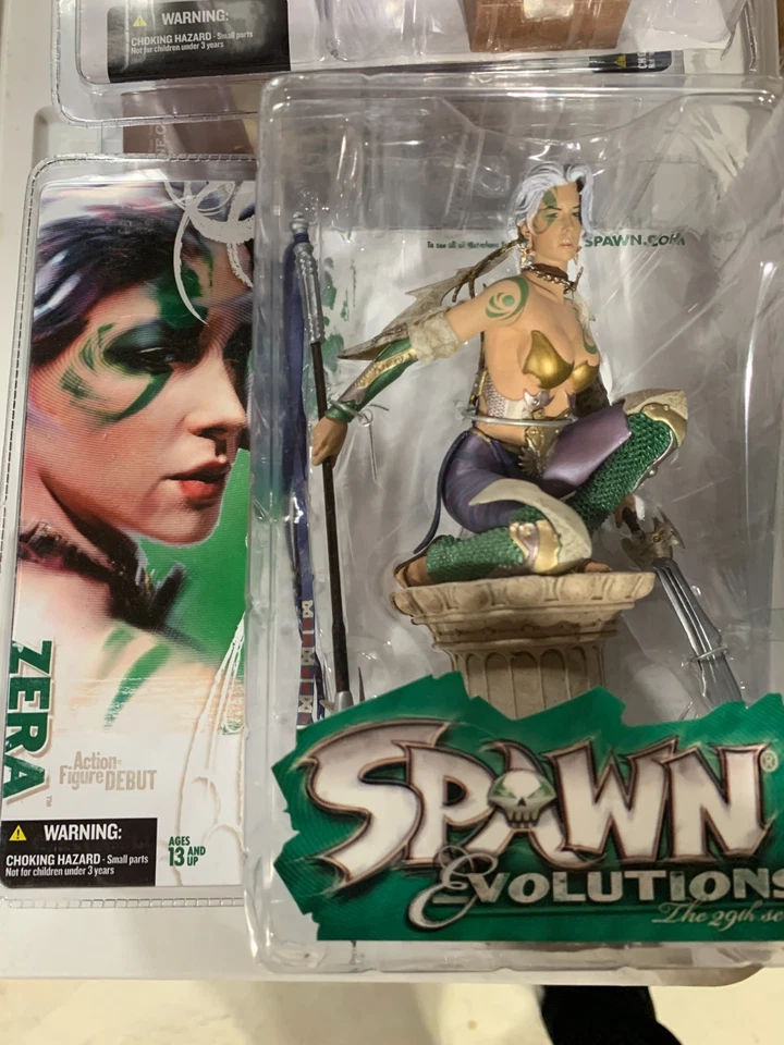 Figura de acción Spawn Evolutions Zera McFarlane Toys 2006 serie 29 nueva Foto 1 de 1
