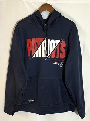 Sudadera con Capucha Azul Combinada New England Patriots Para Hombre Talla XL New Era NFL Foto 1 de 4