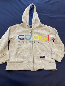 Coogi Kids Australia Zip Heavy Hoodie Fleece Lined Jacket Sweatshirt Size 4 - Picture 1 of 10