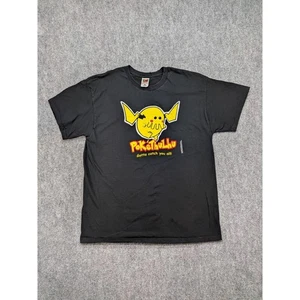 Vtg PokeThulhu Gotta Catch You All Graphic T Shirt XL Mens Pokemon Cthulhu 2000 - Picture 1 of 8
