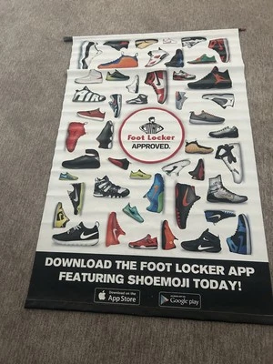 Armario para pies Nike Air Jordan “Shoemoji” escaparate banner Jordan Foto 1 de 3