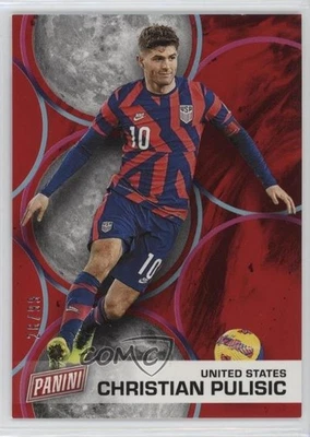 2022 Panini Father's Day Father's Day Red /99 Christian Pulisic #FD2 - Image 1 of 2