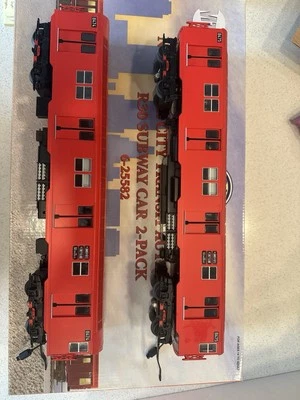 LIONEL 6-25582 NEW YORK CITY TRANSIT AUTHORITY R30 SUBWAY CAR 2 PACK SET NIB - Image 1 of 4