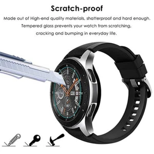 3Pcs Tempered Glass Film For Samsung Galaxy Watch 4 HD Full Screen Protector - Photo 1 sur 10