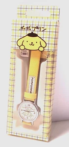 Pompompurin Hello Kitty Dog Vintage 1990s Anime Cartoon Wrist Watch NTW in Box - Picture 1 of 11