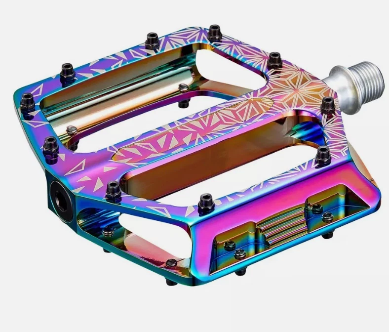 Supacaz Krypto DH Platform Pedals CNC 9/16 Oil-Slick Pedals fits Specialized - Image 1 of 1