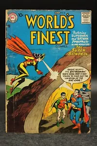 World's Finest (1941) #90 3rd Batwoman 1st In World's Finest Tomahawk Fair - Picture 1 of 4