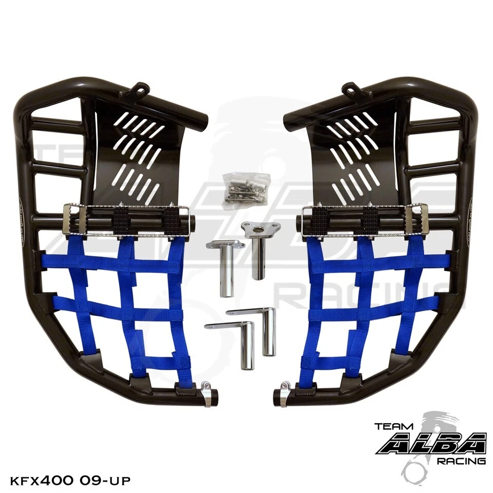 Barras Nerf Raptor 700 Pro Clavija Tacón Guardabarros Alba Racing Negro 197 T7 BL Foto 1 de 4