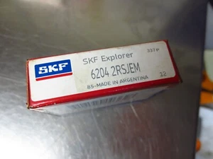 SKF 6204 2RSJEM Radial/Deep Groove Ball Bearing NEW - Picture 1 of 1