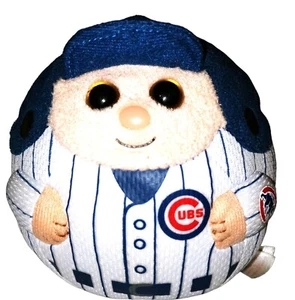 TY Beanie Ballz Chicago Cubs MLB Plush Toy 6" inch Good Condition Nice - Picture 1 of 5