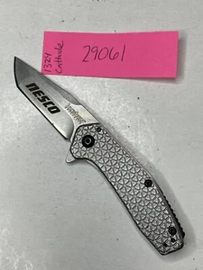 Kershaw Cathode 1324 Framelock Tanto Gray Folding Knife - Excellent condition! - Picture 1 of 18