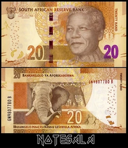 SOUTH AFRICA 20 Rand ND 2013 PICK-139a NEW-UNC - Picture 1 of 1