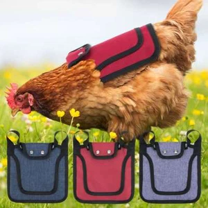 Chicken Protection Back Wing Protector Hen Chicken Saddle Back Apron Jacket Coat - Picture 1 of 14