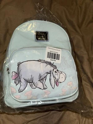 Mini Mochila Loungefly ~ EEYORE NOTICIN’ ME ~ Disney Winnie the Pooh Nueva con Etiquetas Foto 1 de 4