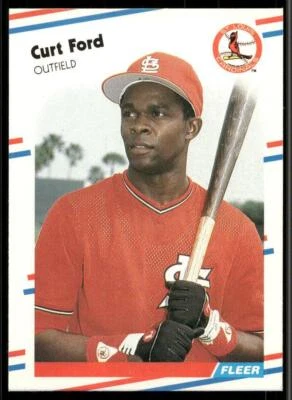 1988 Fleer #32 Curt Ford - Image 1 of 2