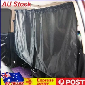 Removable Car Rear Privacy Curtain Insulated Car Camping Curtain for Auto Truck - Picture 1 of 20