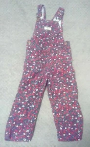 Oshkosh B'gosh Vestbak Vtg Floral (2T) Overalls  - Picture 1 of 5