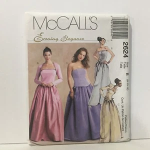 Neu ungeschnitten McCall's Muster Damen 2624 Größe B 8 10 12 kostenloser Versand - Bild 1 von 4