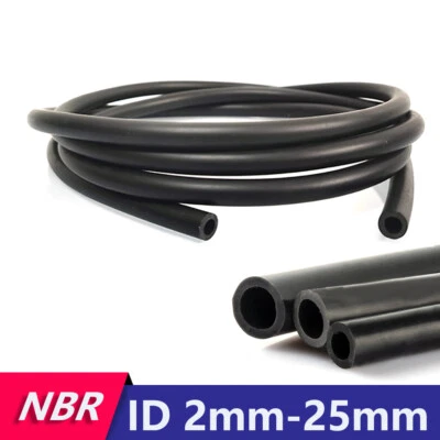 Soft Rubber Fuel Hose Tube Nitrile NBR for Air Water Line Petrol Oil Hose Pipe - Image 1 of 4