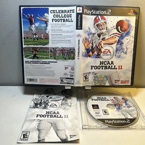 NCAA Football 11 PS2 PlayStation 2 - Complete CIB + Original Case - Picture 1 of 9