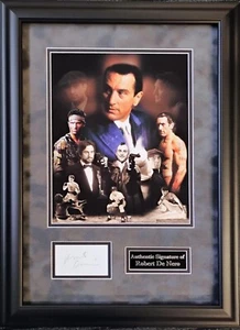 ROBERT De NIRO SIGNED MONTAGE AFTAL - Picture 1 of 1