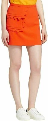 Minifalda Victoria Beckham for Target para mujer Plus naranja bolsillo talla 2X NUEVA  Foto 1 de 4