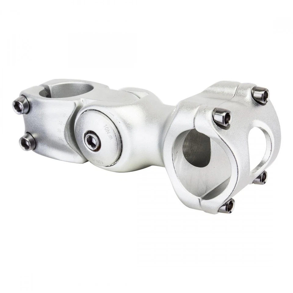 SUNLITE BIKE BICYCLE ADJUSTABLE STEM SILVER 31.8-25.4 / 28.6-25.4 - Image 1 of 1