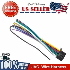 New Wire Harness for JVC KD-X360BTS KDX360BTS Car Radio Replacement Part - Picture 1 of 1