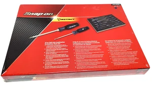 New Snap-on™ Instinct Power Blue Handle 16pc Screwdriver Set SGDX160BFMB in Foam - Picture 1 of 6