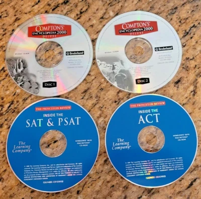 SAT & ACT & Encyclopedia Windows 98 - Image 1 of 3