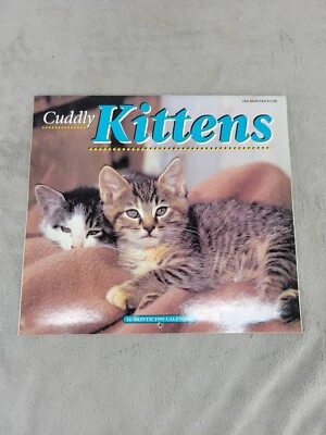 Calendários vintage 1999 gatinhos fofos calendário de 16 meses America’s Best Loved - Imagem 1 de 4