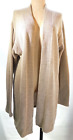 CHRIS TRIOLA Open Front Cardigan Sweater Size Small