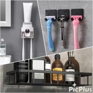 Bathroom Organization Lot - Picture 1 of 7