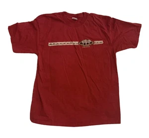 Camiseta gráfica Anvil State Of Arizona cactus talla grande preencogida 100 % algodón roja - Imagen 1 de 12