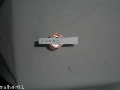 2000 P SOUTH CAROLINA STATE QUARTER US MINT UNCIRCULATED 40 COIN BANK ROLL - Image 1 of 2