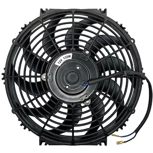 12-13 INCH ELECTRIC RADIATOR COOLING FAN 130W REVERSIBLE MOTOR AIR PUSHER PULLER - Picture 1 of 7