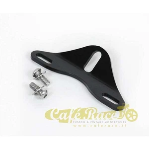 Bracket Baak headlight Bates aluminum black Moto Guzzi V7 I/I for - Picture 1 of 2