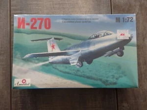 I-270 Soviet Interceptor 1946 Year 1/72 Scale Plastic Model Kit Amodel 7212 - Picture 1 of 2