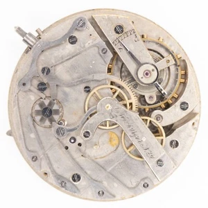 Teilweise A. Newburger 45,9 x 11,9 mm Chronograph antikes Taschenuhrwerk - Bild 1 von 6