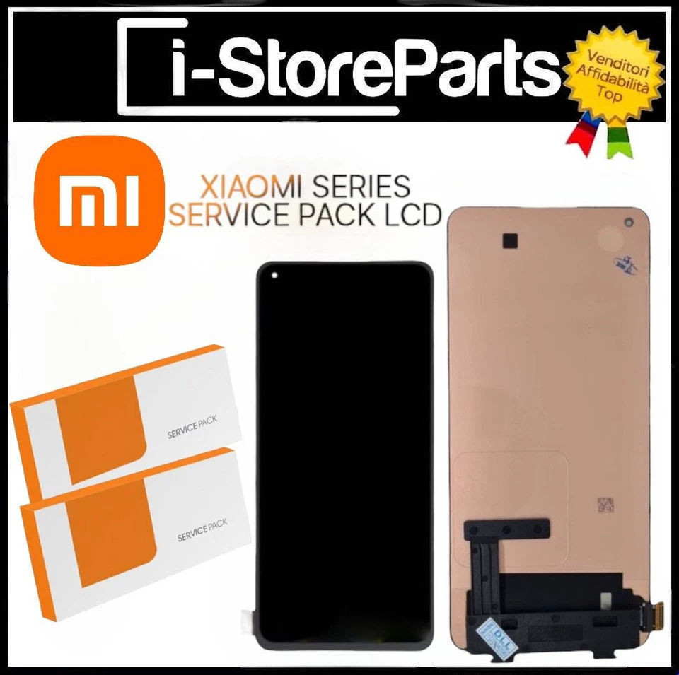 DISPLAY LCD ORIGINALE SERVICE PACK XIAOMI MI 11 LITE 5G NE 2109119DG TOUCH VETRO