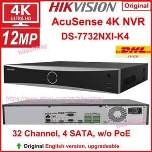 DS-7732NXI-K4 32-ch 4K AcuSense NVR 32 Channel Network Recorder No-PoE ORIGINAL - Picture 1 of 10