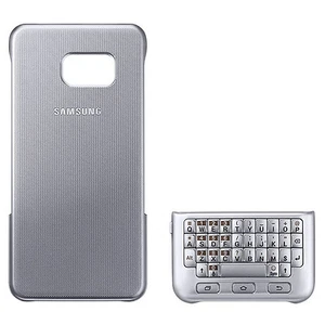 CUSTODIA ORIGINALE SAMSUNG EJ-CG928 CON TASTIERA per GALAXY S6 EDGE+ SILVER - Foto 1 di 1